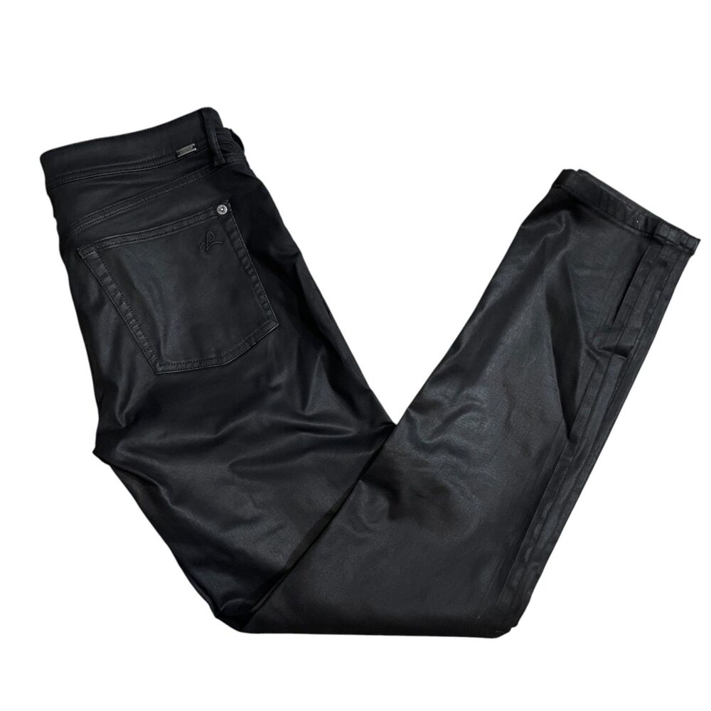 DL 1961 Florence Instasculpt 30 Black Skinny Modal Cotton Blend Pockets